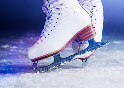 Ice skating in Dubai
